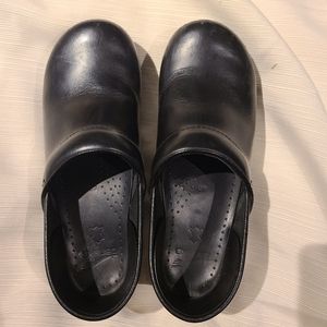 Dansko Black Clogs